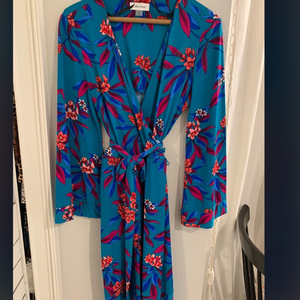 Calvin Klein floral dress